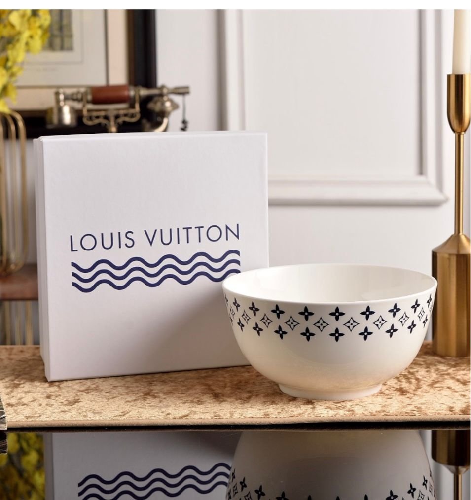 Louis Vuitton LV Serving bowl - Louis Vuitton Kitchen and Dining | Aleppo Gift UAE